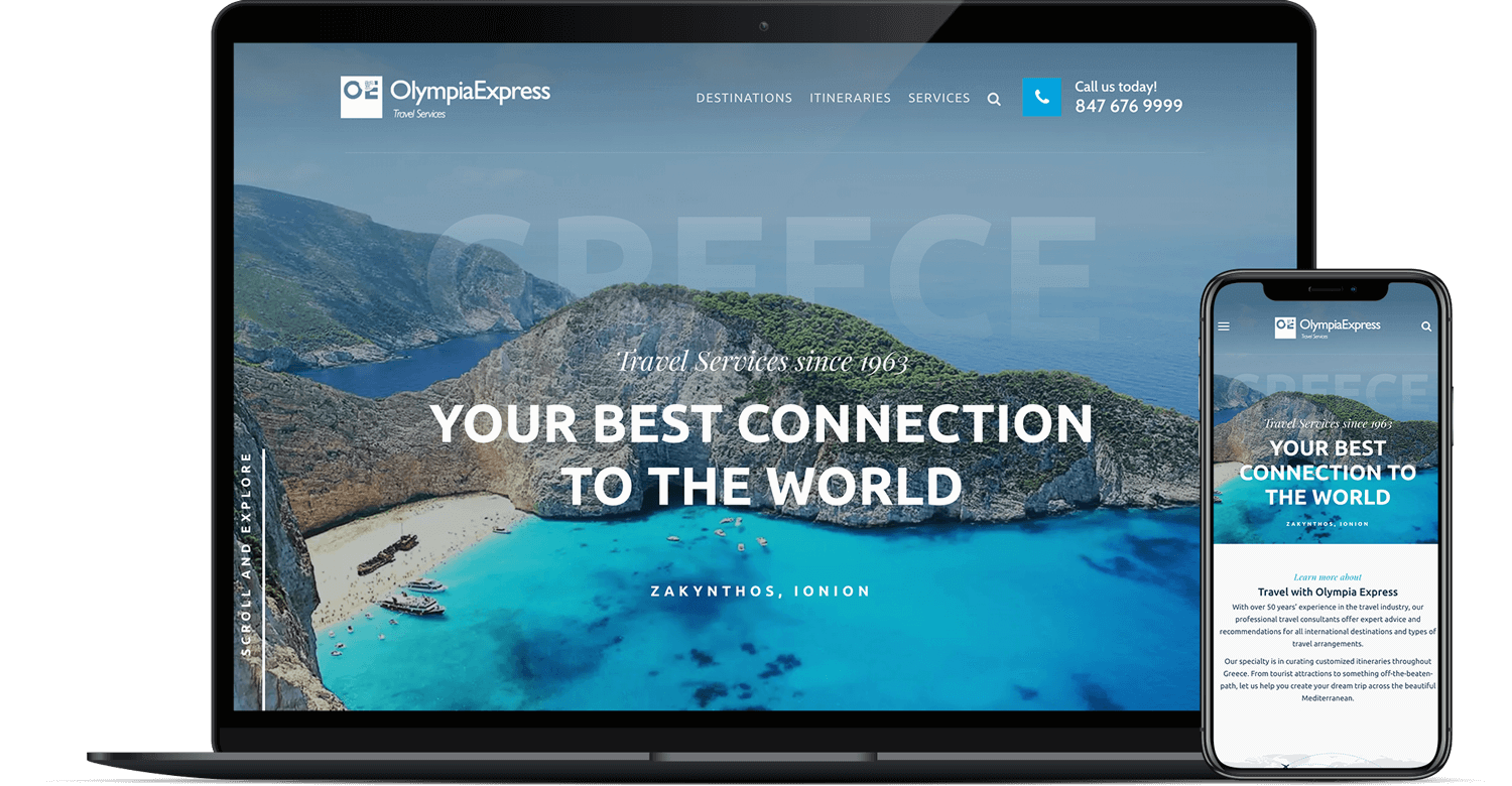 Olympia Express — προβολή σε συσκευές